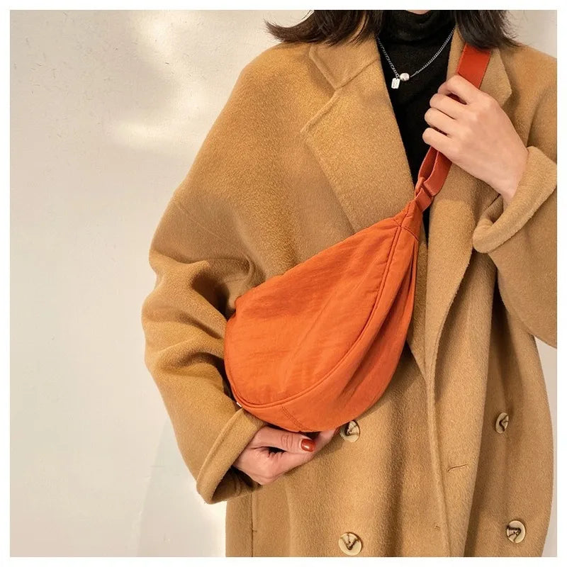 Nylon Hobos Crossbody Bag