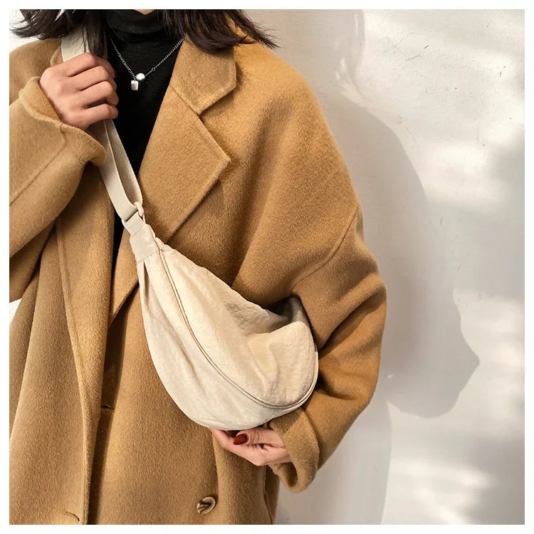 Nylon Hobos Crossbody Bag