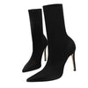 Elastic Ankle Boots