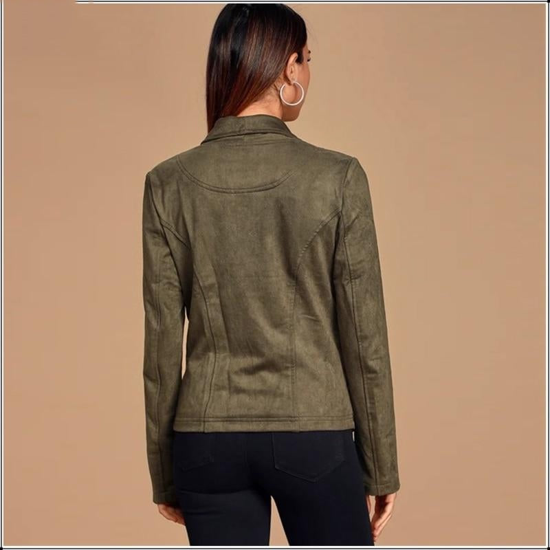 Soft Suede Leather Jacket
