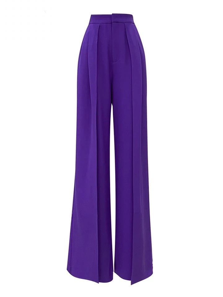 Loose Purple Trousers