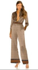 Monroe Silk Satin Jumpsuit