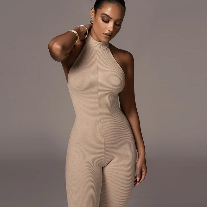 Leva Backless Jumpsuit