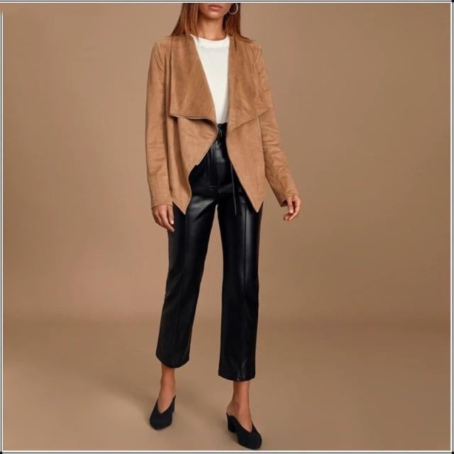 Soft Suede Leather Jacket