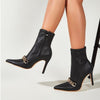 Women&#39;s Pointed Toe High Heels Boots