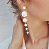 Big Pearl Drop Earrings