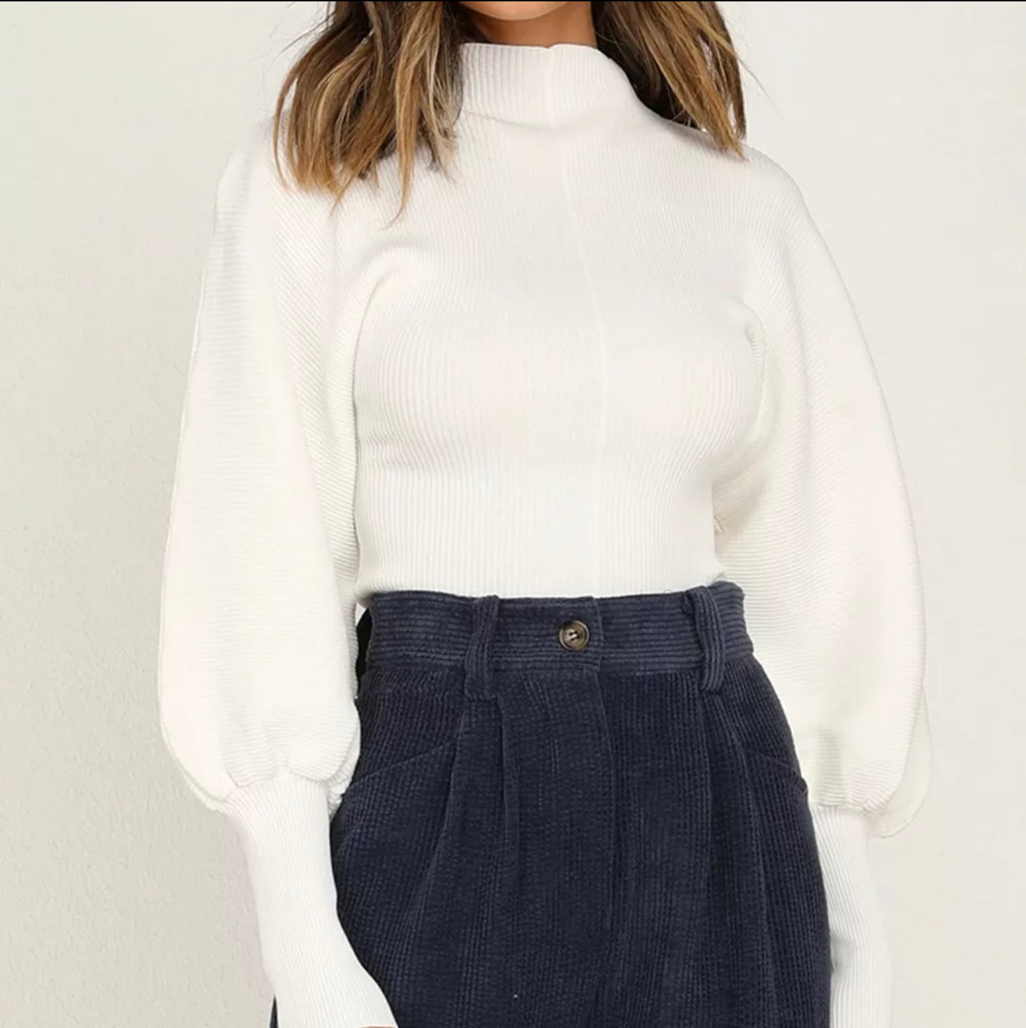 Knitted Autumn Sweatshirt