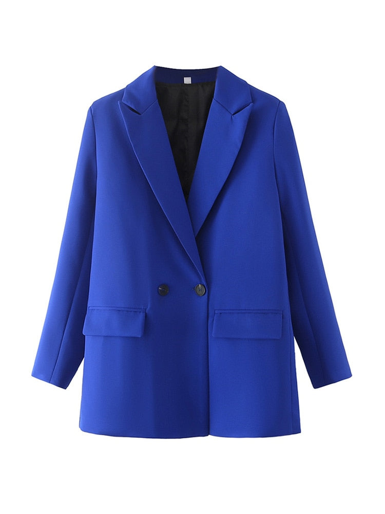 Smooth Double Breasted Blazer