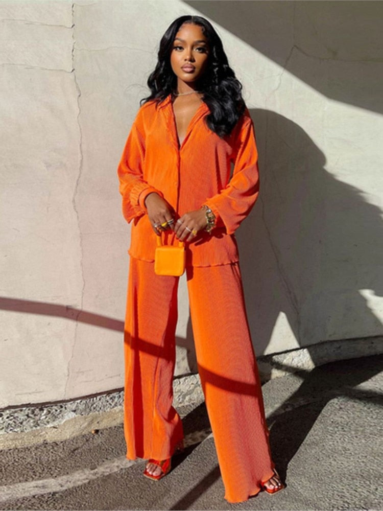 Two Piece Solid suit