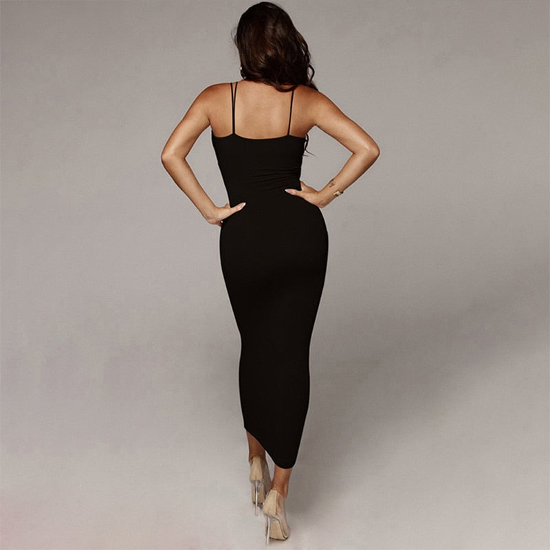 Elegant Backless Summer Dress
