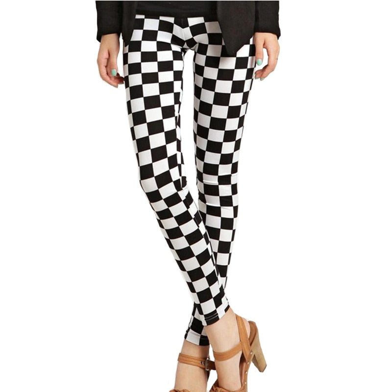 Vintage Printed Leggings For Women
