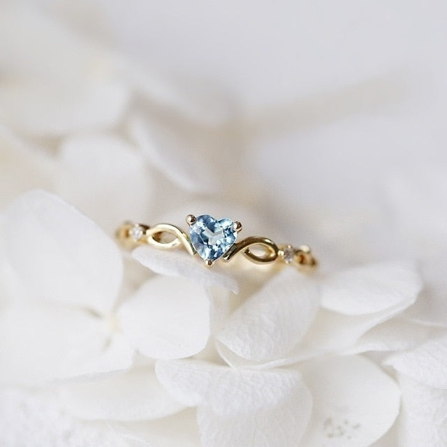 Classic Prong Setting Heart Ring