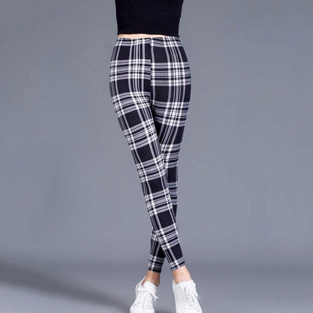 Vintage Printed Leggings For Women