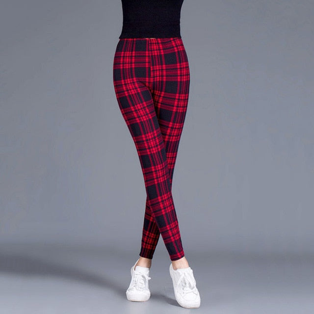 Vintage Printed Leggings For Women