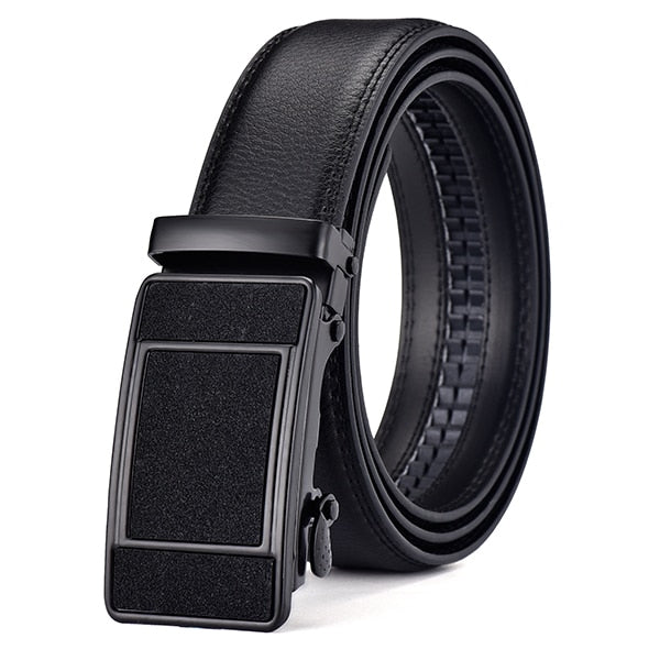 Genuine Leather Automatic Belt For Men