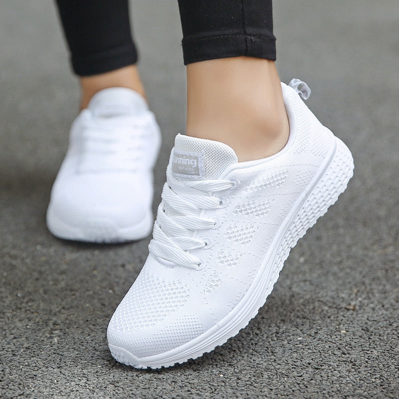 Breathable Mesh Sneakers For Woman