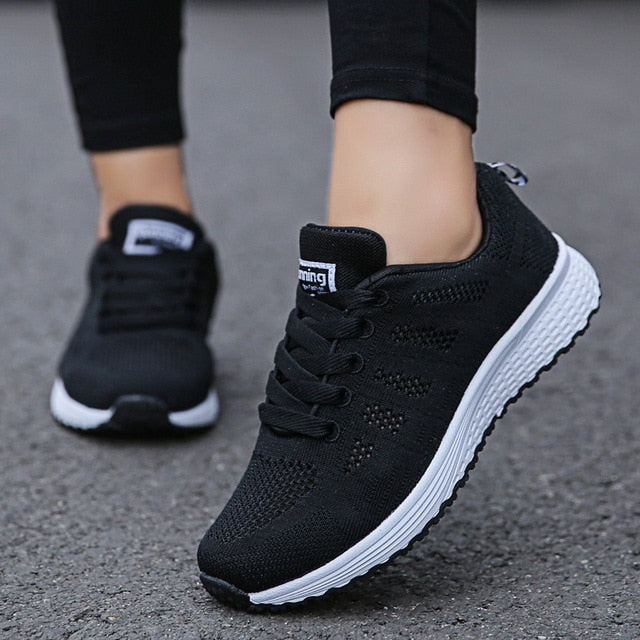 Breathable Mesh Sneakers For Woman