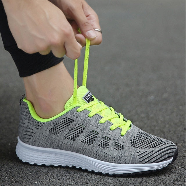 Breathable Mesh Sneakers For Woman