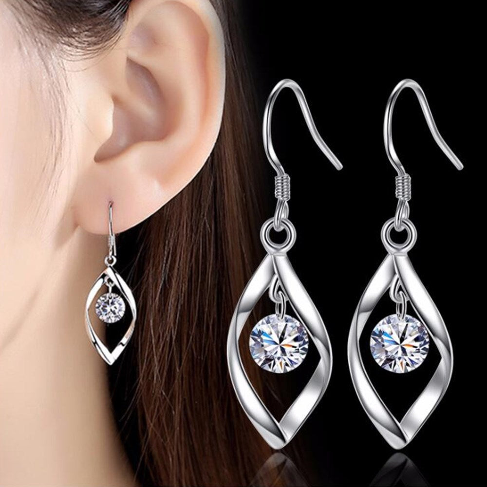 Sterling Silver Classic Hook Earrings
