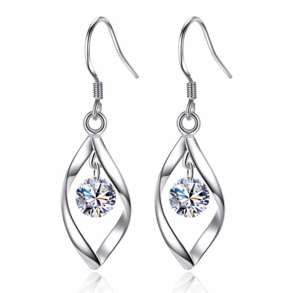 Sterling Silver Classic Hook Earrings