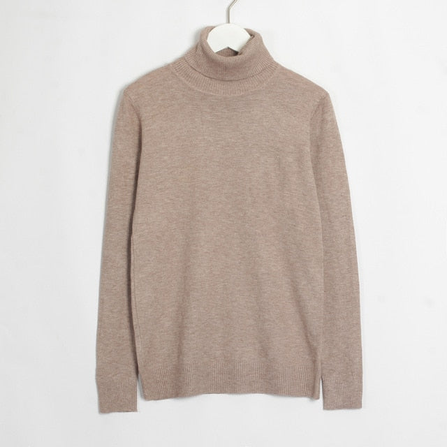 Viscose Turtleneck Sweater