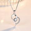 Classic Heart Sterling Silver  Pendant