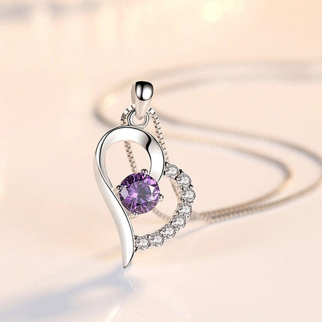 Classic Heart Sterling Silver  Pendant