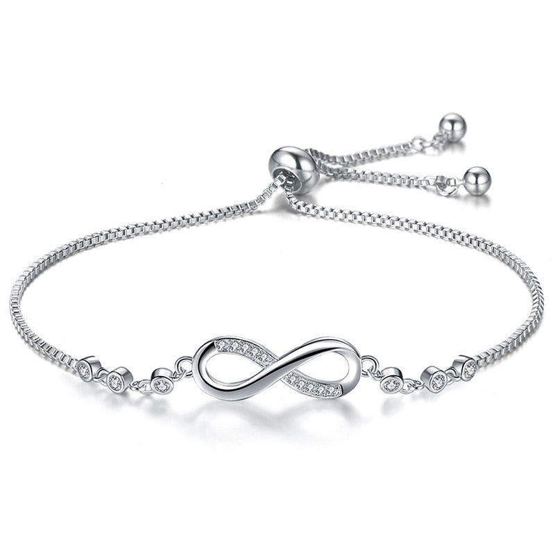 Infinity Silver Bracelet