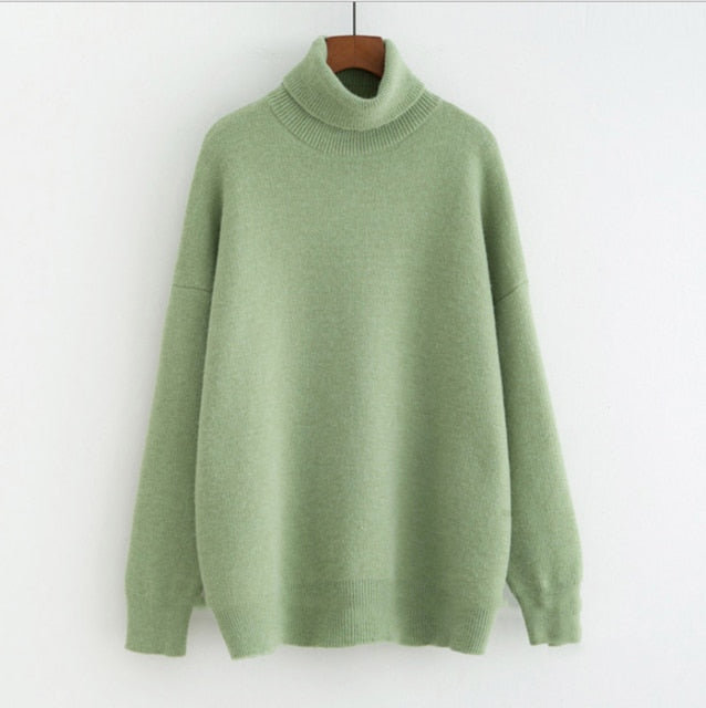 Women's Turtleneck Pullover Sweater