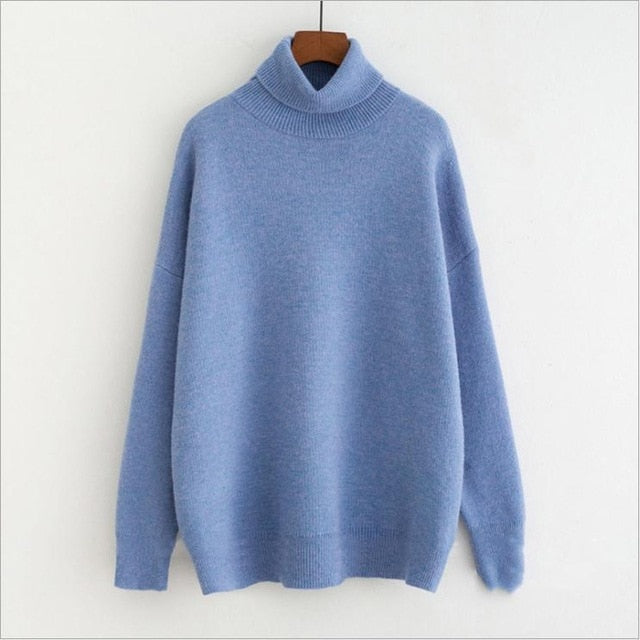 Women's Turtleneck Pullover Sweater