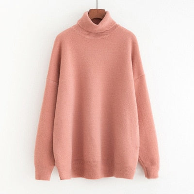Women's Turtleneck Pullover Sweater