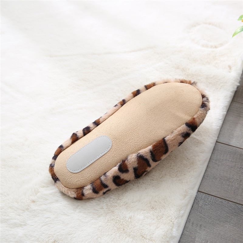 Women Soft Plush Indoor Slippers