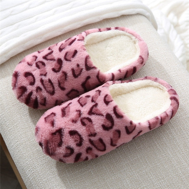Women Soft Plush Indoor Slippers