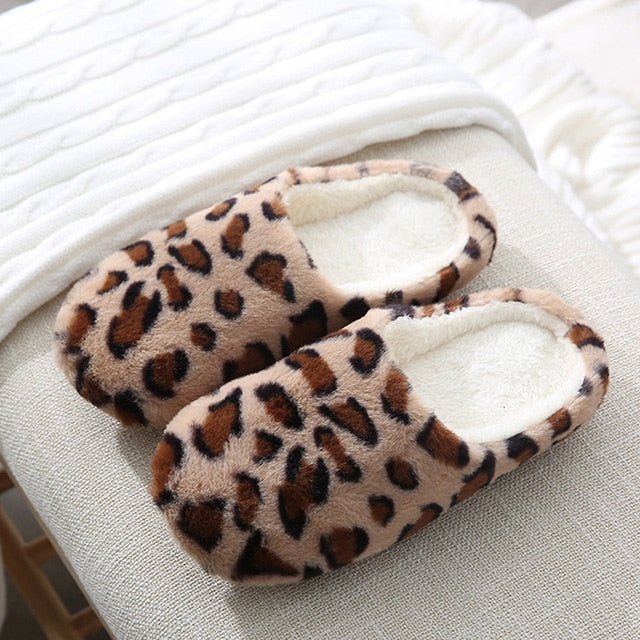 Women Soft Plush Indoor Slippers