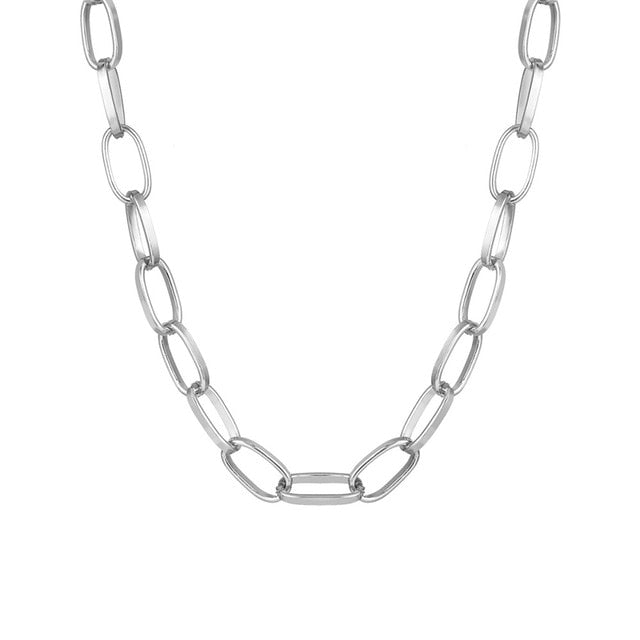 Punk Thick Chain Choker Necklace