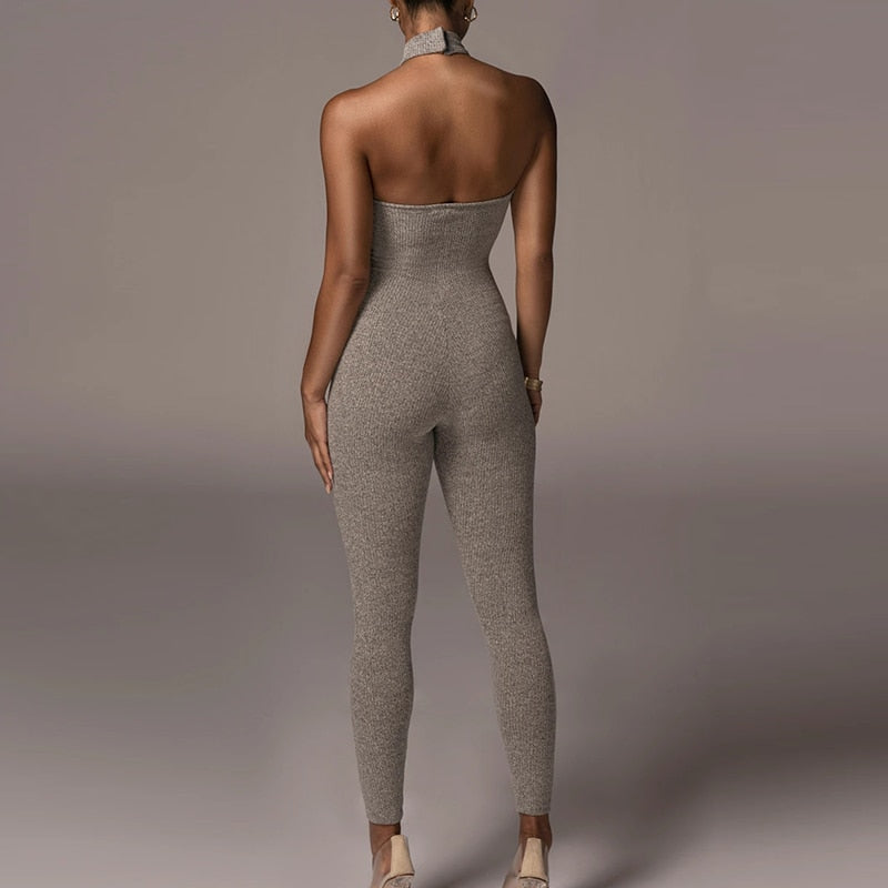 Leva Backless Jumpsuit