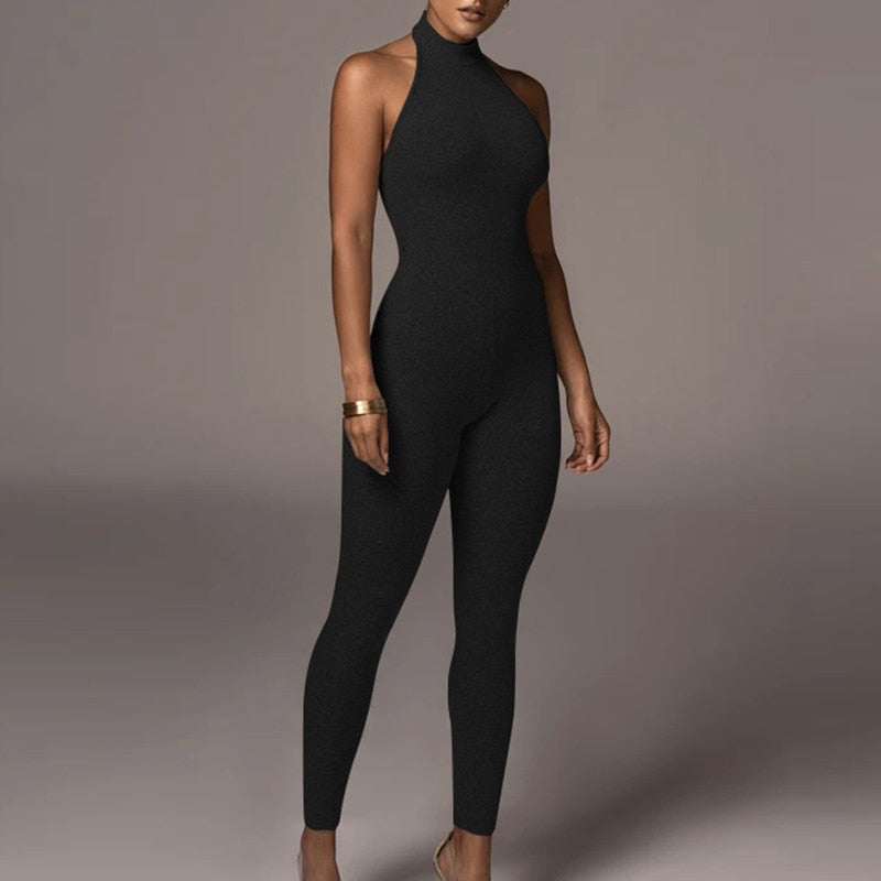 Leva Backless Jumpsuit