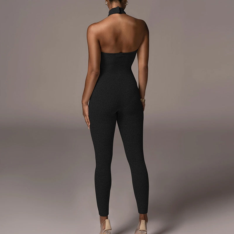 Leva Backless Jumpsuit