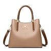Luxury Leather Casual Tote Bag for Women