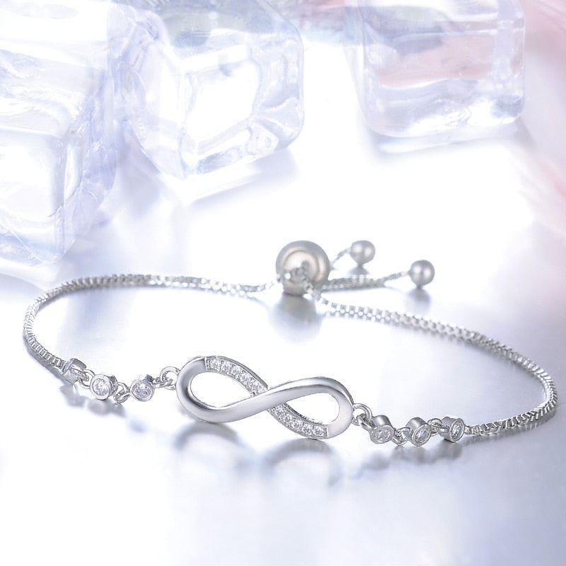 Infinity Silver Bracelet