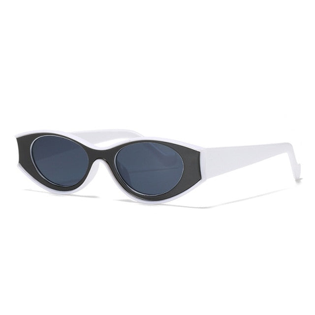 Cat Eye Two-Color Frame Sunglasses