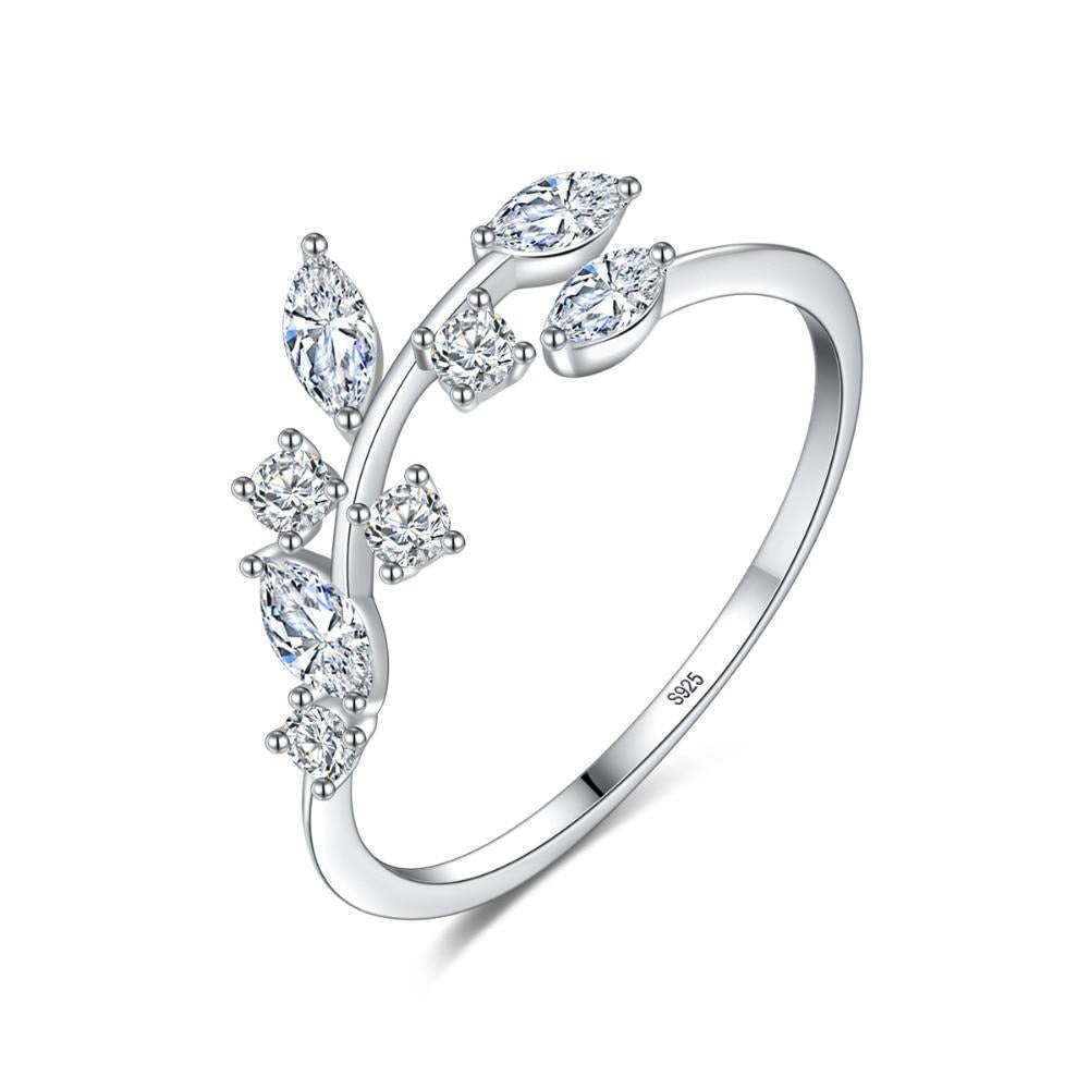 Sterling Silver Olive Leaf Handmade Ring