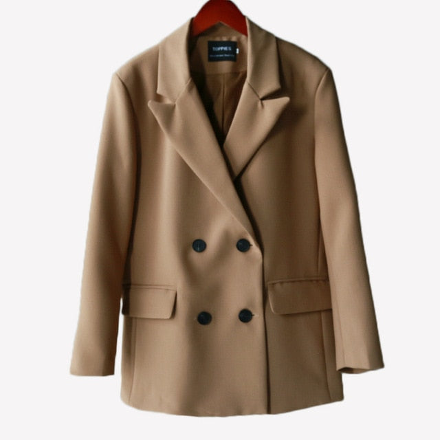 Double Breasted Oversized Suits Jacket