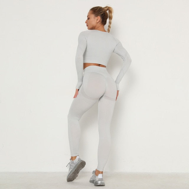 Seamless Women Sport Set For Gym