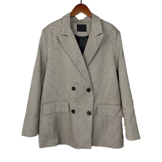 Double Breasted Oversized Suits Jacket