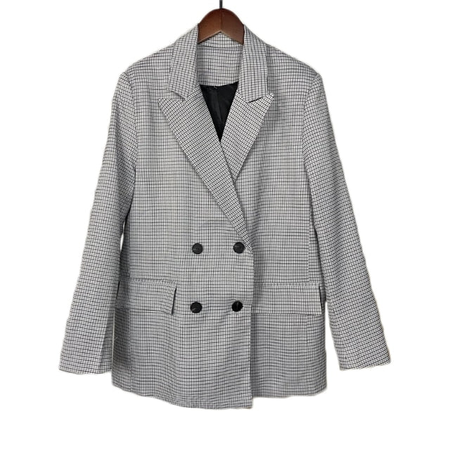 Double Breasted Oversized Suits Jacket