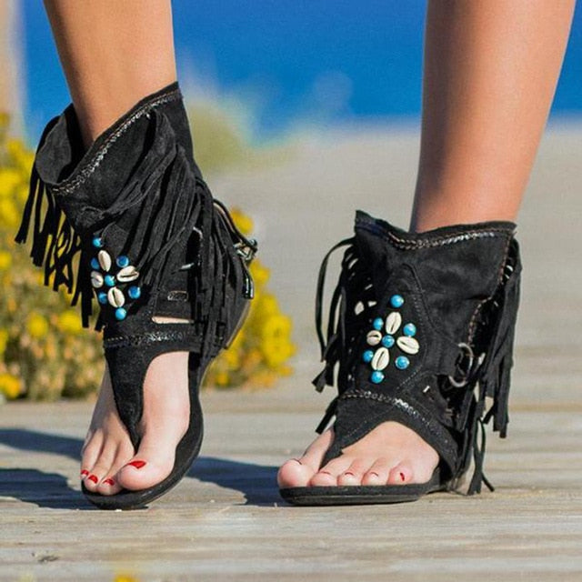 Ladies Clip Toe Vintage Boots