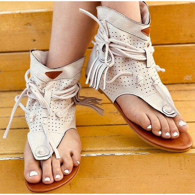 Ladies Clip Toe Vintage Boots