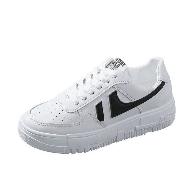 Vulcanized Lace Up Sneakers for Women