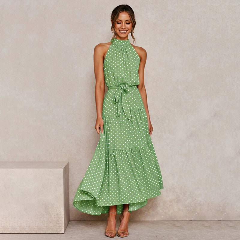 Casual Polka Sundress